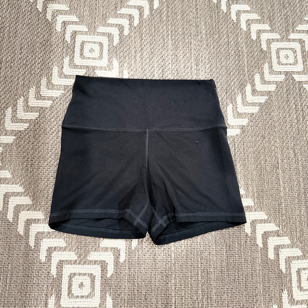 Gilly Hicks Black Bike Shorts High-Waisted Compression